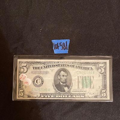 $5 Bill