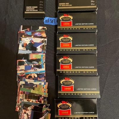 Vintage trading cards