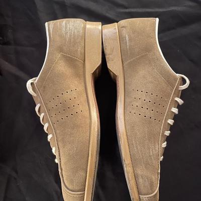 Antique Bowling Balls and shoes