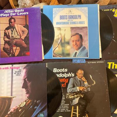 Vintage Records lot