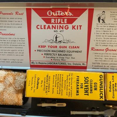 Rifle cleaning kits
