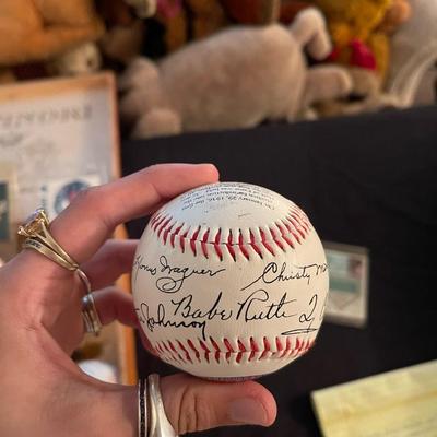 Vintage Baseballs/Baseball  Cards