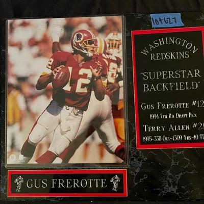Redskins Plaque