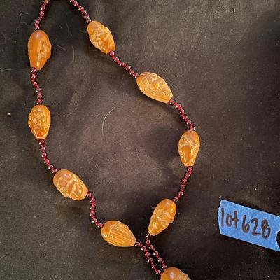 Vintage necklace/maracas