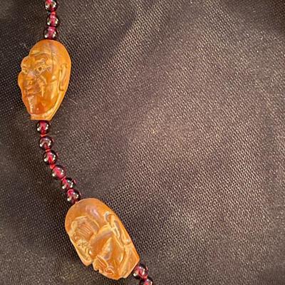 Vintage necklace/maracas