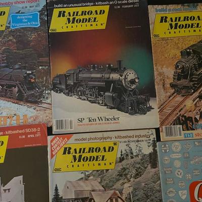 Antique train collectible memorabilia lot