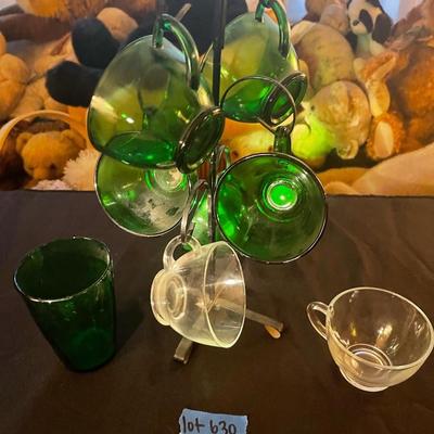 Vintage glassware/teacups
