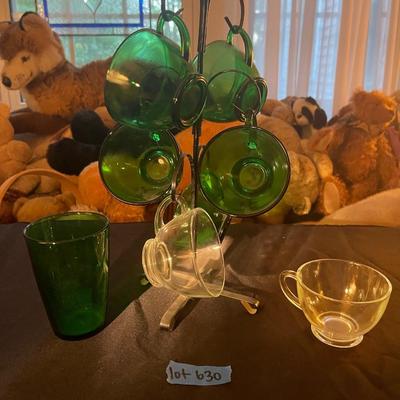 Vintage glassware/teacups
