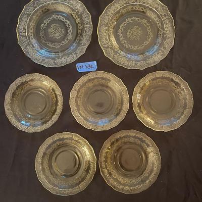 *Rare Yellow Depression Glass