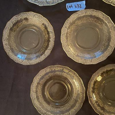 *Rare Yellow Depression Glass
