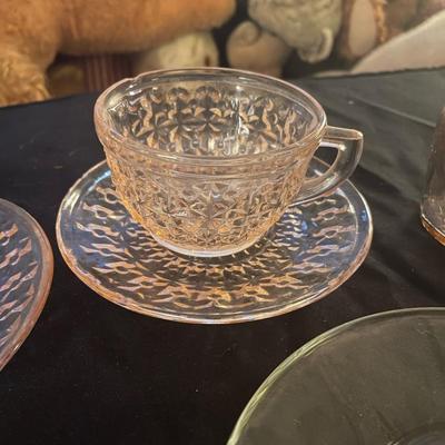 Vintage Pink Glass 