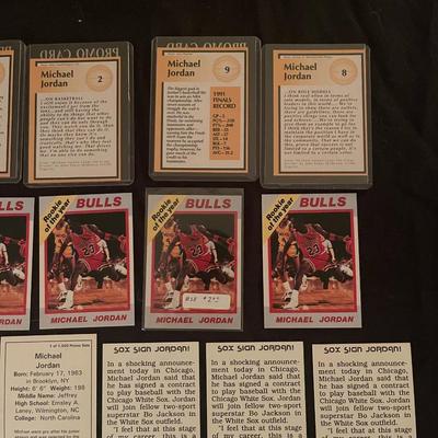 Vintage Michael Jordan Trading Cards