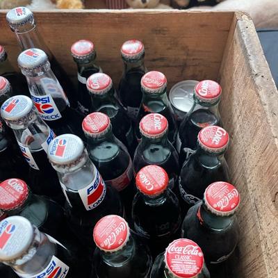 Vintage crates/bottles