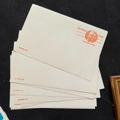 Vintage post cards/matches