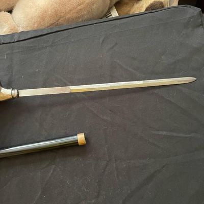 Vintage Pakistan Cane/Sword