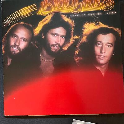 Vintage Bee Gees/Iron Maiden Vinyls