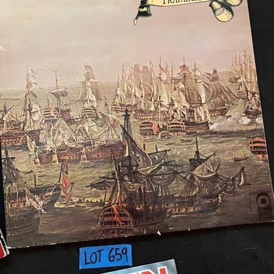Vintage Bee Gees/Iron Maiden Vinyls