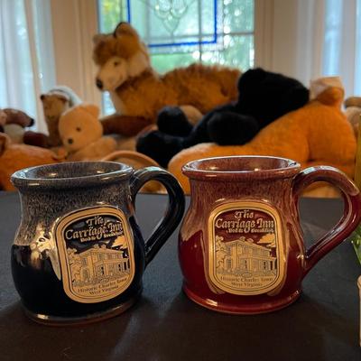 Vintage Pottery/mugs/silverplate
