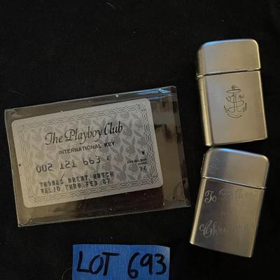 Playboy Club Key/Ronson lighters