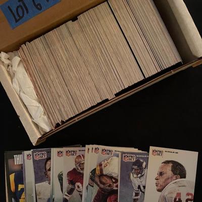 Pro NFL Football Cards