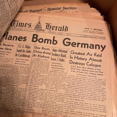 Vintage Newspapers