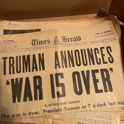 Vintage Newspapers