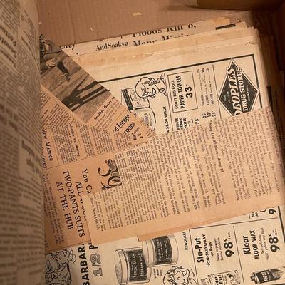 Vintage Newspapers