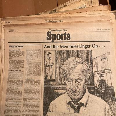 Vintage Historical Newspapers