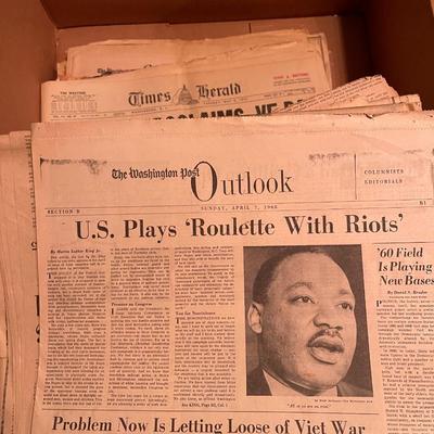 Vintage Historical Newspapers