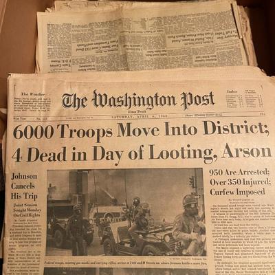Vintage Historical Newspapers