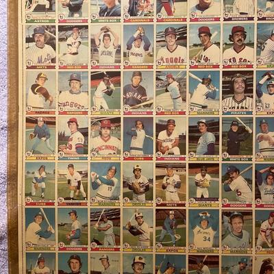 Uncut Baseball Cards