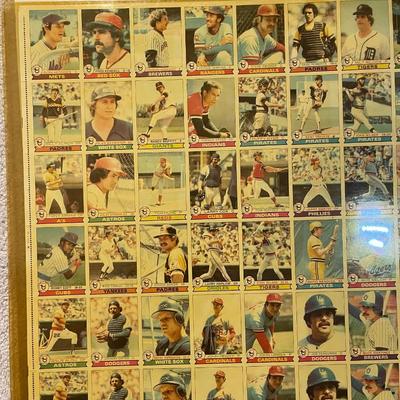 Uncut Sheet Basketball cards