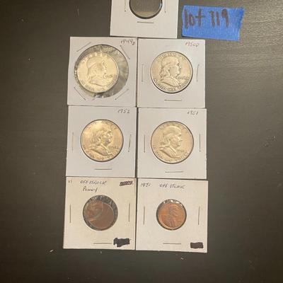 Franklin Half Dollars