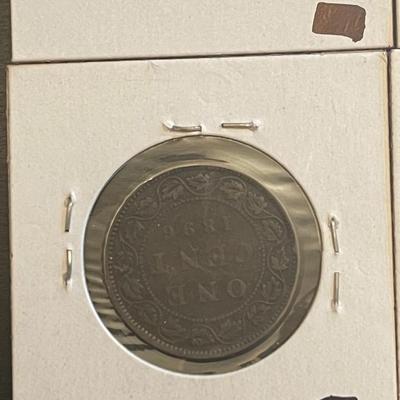 Vintage Canadian Coins