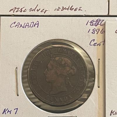 Vintage Canadian Coins