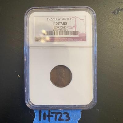 NGC Cert. 1 Cent