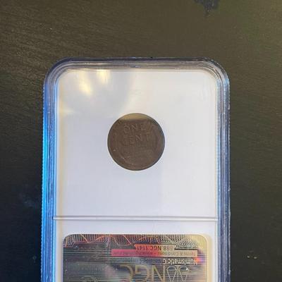 NGC Cert. 1 Cent