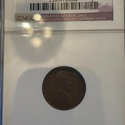 NGC Cert. 1 Cent