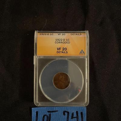 VF 20 1 cent