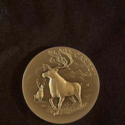 Sterling Silver Caribou