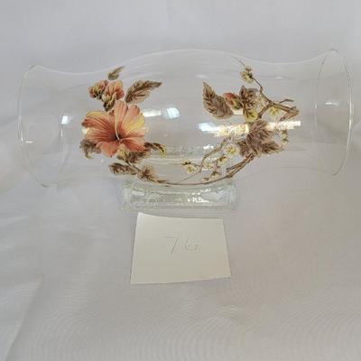 Glass art with stand