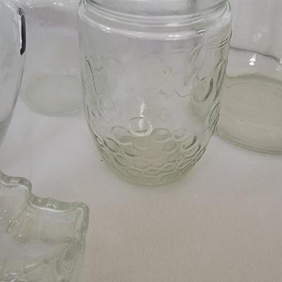 Glass jars