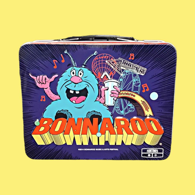 Funtimes 2014 Bonnaroo Tin Lunchbox