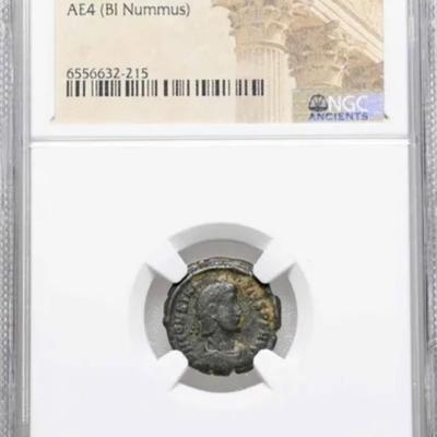 Rare Constantius II 337-361 Roman Coin NGC