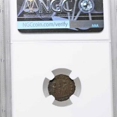 Rare Constantius II 337-361 Roman Coin NGC
