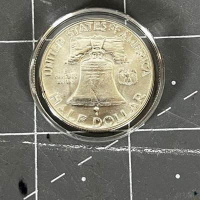 1949 Ben Franklin Half Dollar 