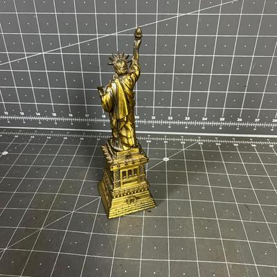 Bronze Colored Statue of Liberty