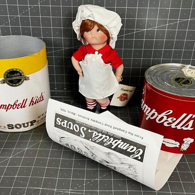 Campbell's Kid Chef Doll