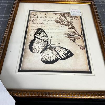Pair Butterfly Prints New