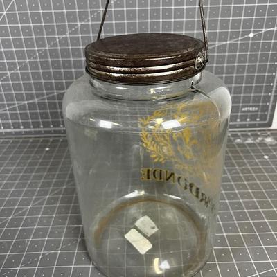  Girdonde Glass Jar with Handled Lid